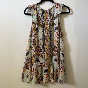 Free People Summer in Tulum Tunic In Botanical Size S